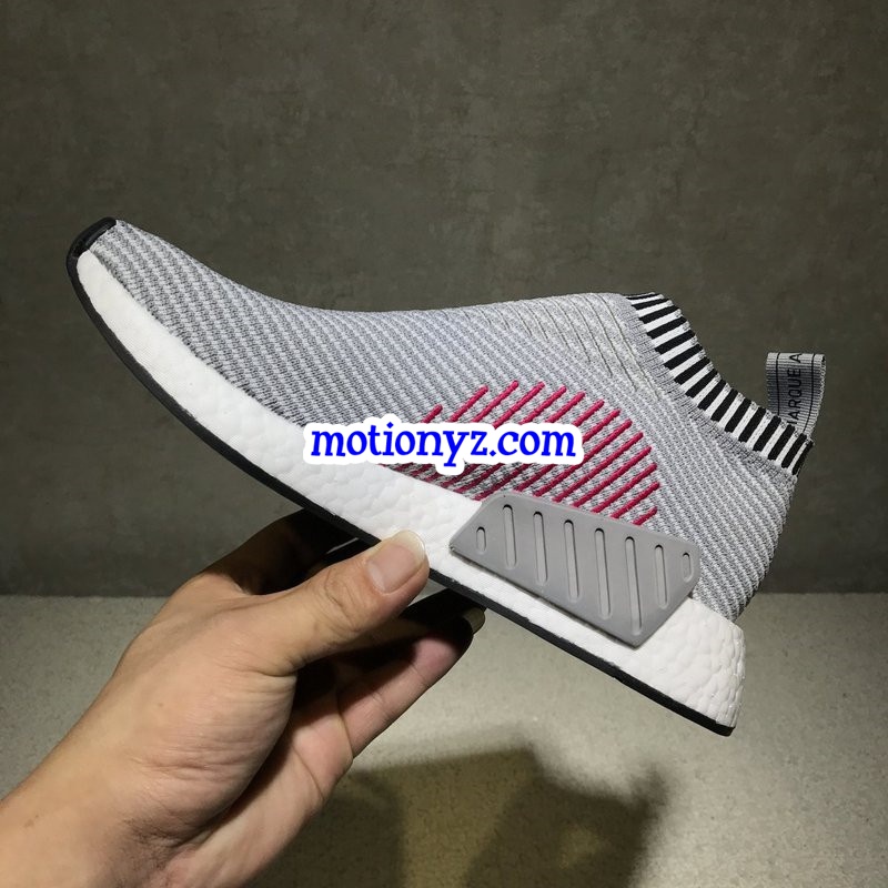 Adidas Kith Naked NMD CS2 PK Grey Real Boost